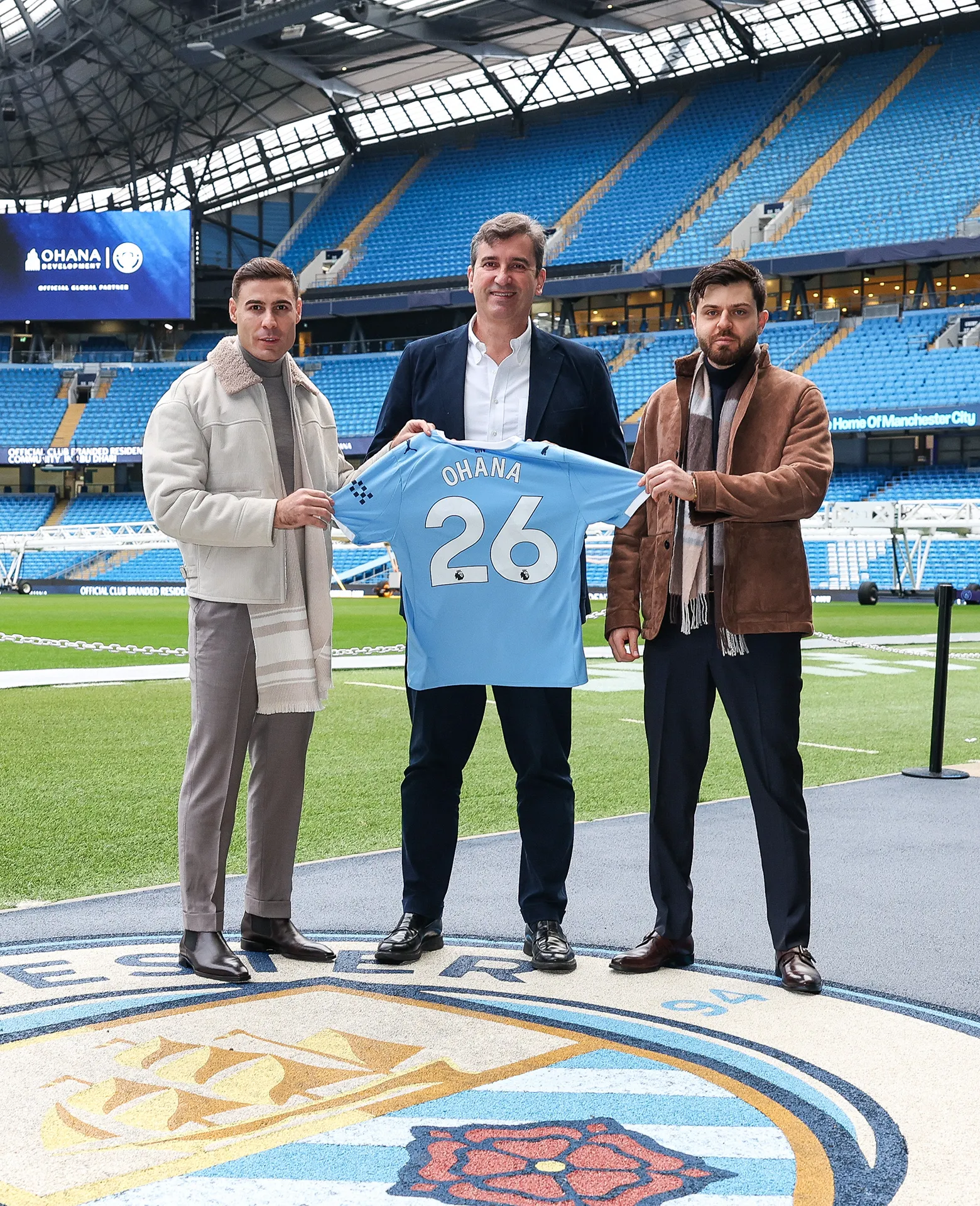 Manchester City and Ohana partnership event